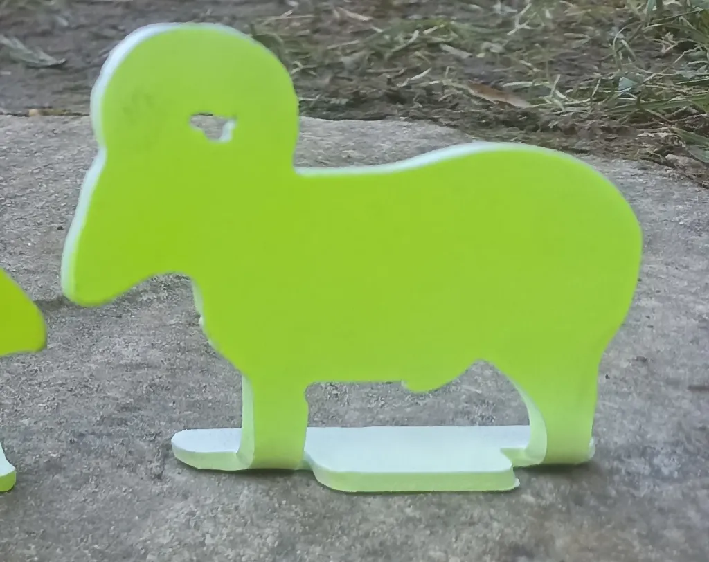 [NRARamSingle] NRA Style RAM Knockdown Airgun Target 1/10 single target